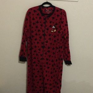 Adult footie pajama 2xl